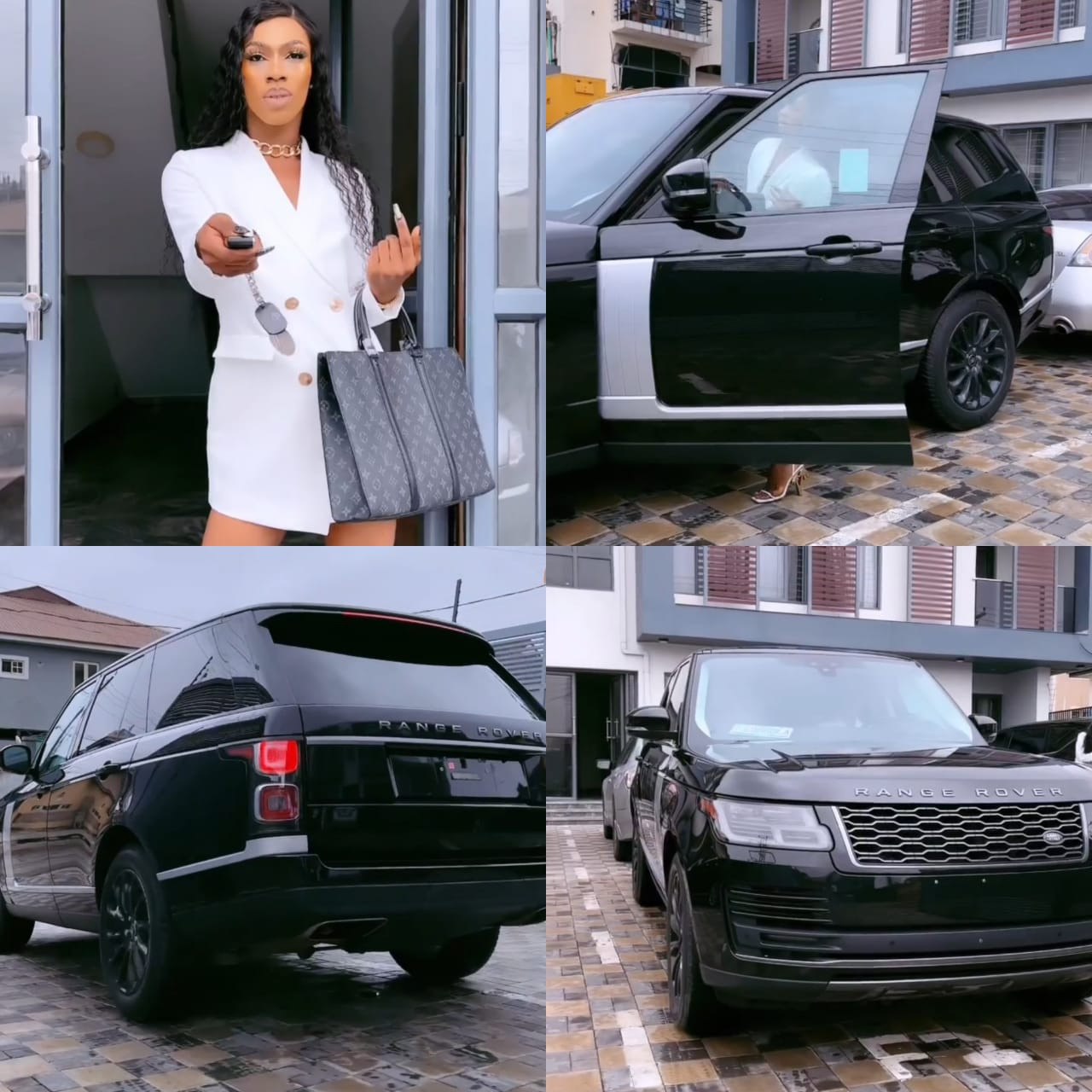 Crossdresser, James Brown, says he just bought himself a Range Rover (video)
